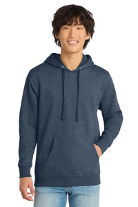 District V.I.T.Fleece Hoodie DT6100 - Heathered Navy