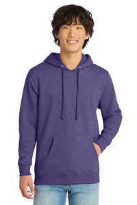 District V.I.T.Fleece Hoodie DT6100 - Heathered Purple