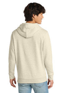 District V.I.T.Fleece Hoodie DT6100 - Oatmeal Heather Back