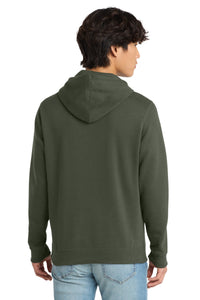 District V.I.T.Fleece Hoodie DT6100 - Olive Back