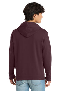 District V.I.T.Fleece Hoodie DT6100 - Plum Back