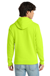District V.I.T.Fleece Hoodie DT6100 - S. Green Back