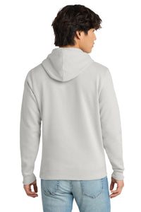 District V.I.T.Fleece Hoodie DT6100 - White Smoke Back