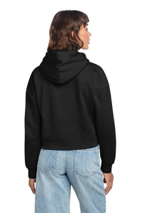 District Women's V.I.T. Fleece Hoodie DT6101 - Black Back