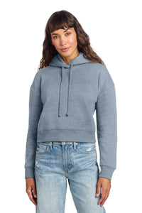 District Women's V.I.T. Fleece Hoodie DT6101 - Flint Blue Heather