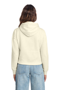 District Women's V.I.T. Fleece Hoodie DT6101 - Gardenia Back