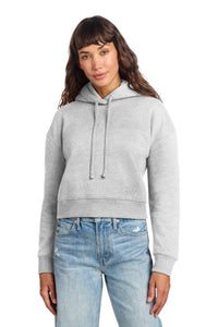 District Women's V.I.T. Fleece Hoodie DT6101 - Light Heather Grey