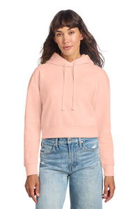 District Women's V.I.T. Fleece Hoodie DT6101 - Rosewater Pink