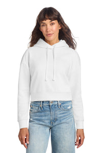 District Women's V.I.T. Fleece Hoodie DT6101 - White