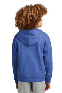 District Youth V.I.T. Fleece Full-Zip Hoodie DT6102Y - Royal Frost Back