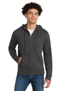 District V.I.T.Fleece Full-Zip Hoodie DT6102 - Charcoal