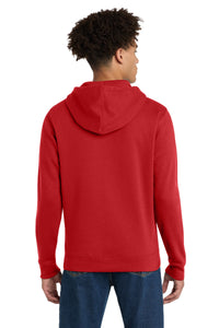 District V.I.T.Fleece Full-Zip Hoodie DT6102 - Classic Red Back