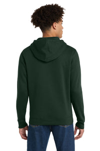 District V.I.T.Fleece Full-Zip Hoodie DT6102 - Forest Green Back