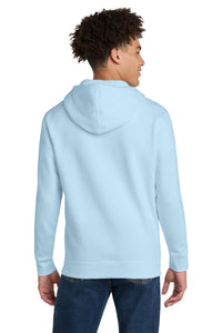 District V.I.T.Fleece Full-Zip Hoodie DT6102 - Ice Blue Back