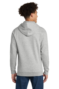 District V.I.T.Fleece Full-Zip Hoodie DT6102 - Light Heather Grey Back