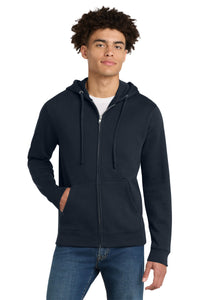 District V.I.T.Fleece Full-Zip Hoodie DT6102 - New Navy