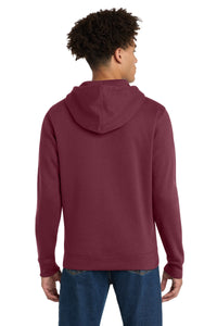 District V.I.T.Fleece Full-Zip Hoodie DT6102 - Plum Back