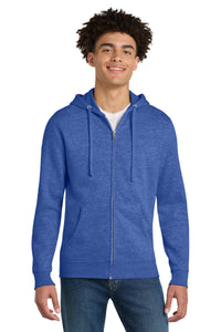 District V.I.T.Fleece Full-Zip Hoodie DT6102 - Royal Frost