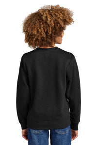 District Youth V.I.T. Fleece Crew DT6104Y - Black Back