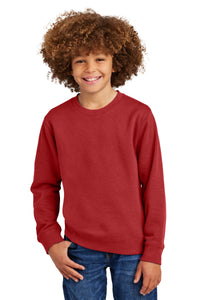 District Youth V.I.T. Fleece Crew DT6104Y - Classic Red