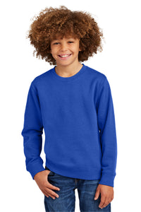 District Youth V.I.T. Fleece Crew DT6104Y - Deep Royal