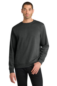 District V.I.T.Fleece Crew DT6104 - Heathered Charcoal
