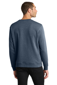 District V.I.T.Fleece Crew DT6104 - Heathered Navy Back