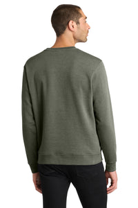 District V.I.T.Fleece Crew DT6104 - Heathered Olive Back