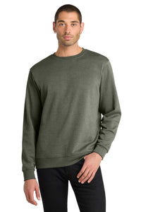 District V.I.T.Fleece Crew DT6104 - Heathered Olive