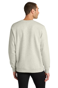District V.I.T.Fleece Crew DT6104 - Oatmeal Heather Back