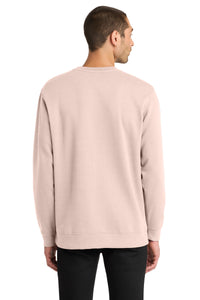 District V.I.T.Fleece Crew DT6104 - Rosewater Pink Back
