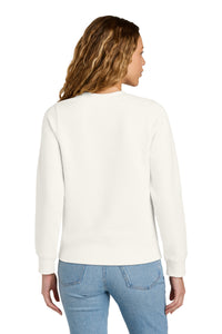 District Women's V.I.T. Fleece Crew DT6105 - Gardenia Back
