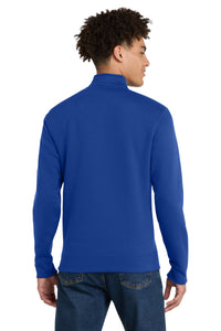 District V.I.T.Fleece 1/4-Zip DT6106 - Deep Royal Back