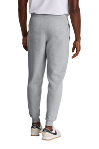 District V.I.T.Fleece Jogger DT6107 - Light Heather Grey Back