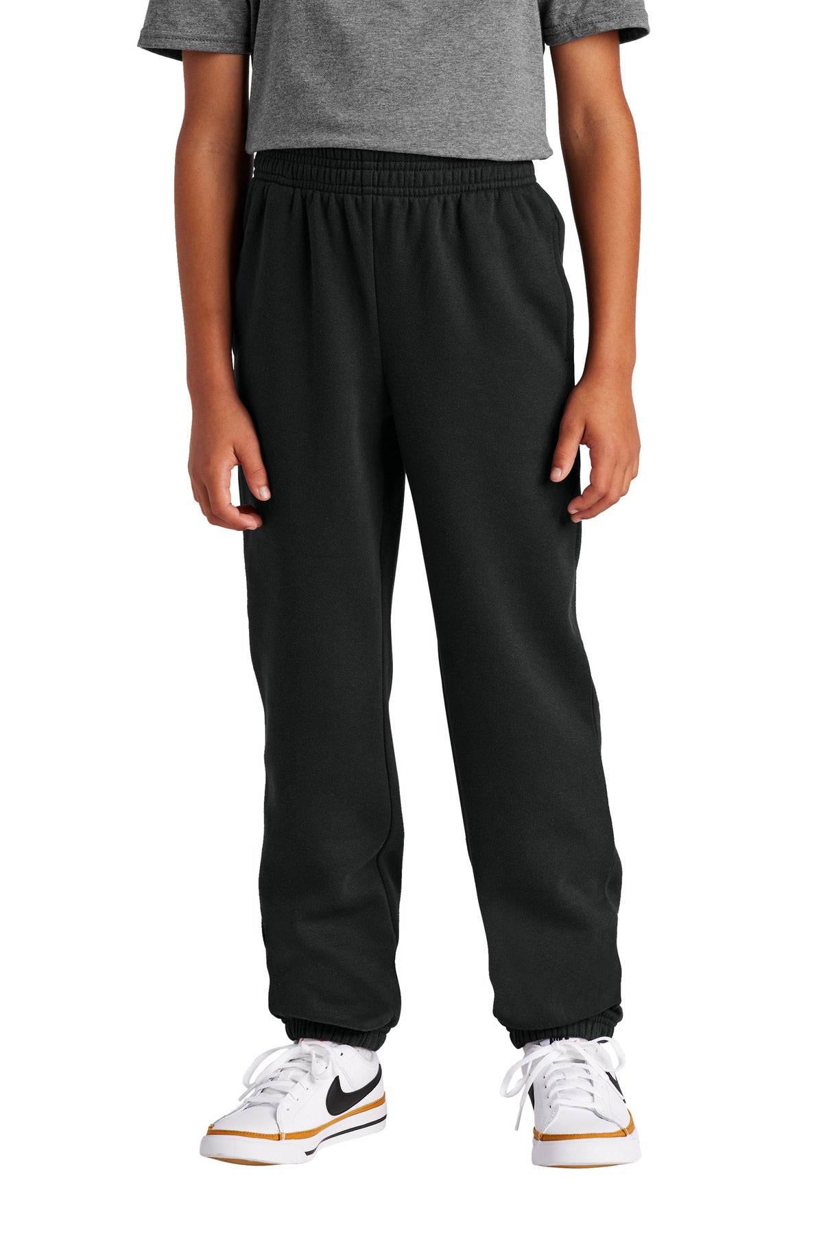 District Youth V.I.T. Fleece Sweatpant DT6112Y - Black