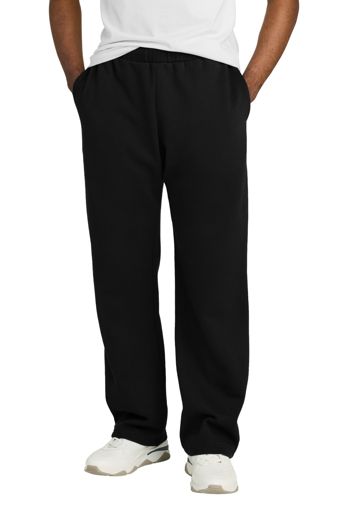 District V.I.T. Fleece Open-Bottom Sweatpant DT6117 - Black