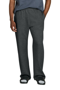 District V.I.T. Fleece Open-Bottom Sweatpant DT6117 - Heathered Charcoal