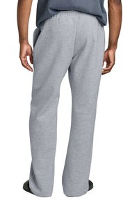 District V.I.T. Fleece Open-Bottom Sweatpant DT6117 - Light Heather Grey Back