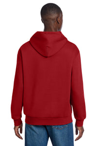 District V.I.T. Heavyweight Fleece Hoodie DT6150 - Classic Red Back