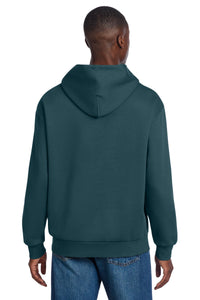 District V.I.T. Heavyweight Fleece Hoodie DT6150 - Deep Cyan Back