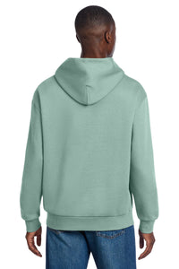 District V.I.T. Heavyweight Fleece Hoodie DT6150 - Dusty Sage Back