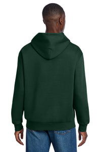 District V.I.T. Heavyweight Fleece Hoodie DT6150 - Forest Green Back