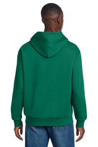 District V.I.T. Heavyweight Fleece Hoodie DT6150 - Jewel Green Back
