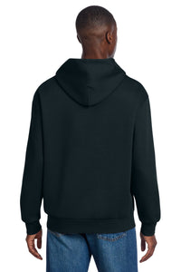 District V.I.T. Heavyweight Fleece Hoodie DT6150 - Navy Blue Back