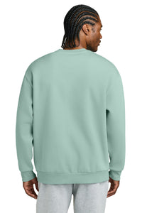 District V.I.T. Heavyweight Fleece Crew DT6154 - Dusty Sage Back