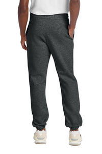 District V.I.T. Heavyweight Fleece Sweatpant DT6162 - Heathered Charcoal Back