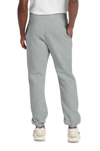 District V.I.T. Heavyweight Fleece Sweatpant DT6162 - Light Heather Grey Back