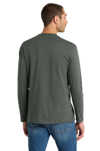 District Very Important Tee Long Sleeve - Deepest Grey Back