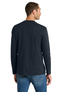 District Very Important Tee Long Sleeve - New Navy Back