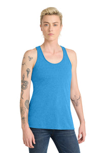 District  Women's V.I.T.  Racerback Tank - Heathered Bright Turquoise